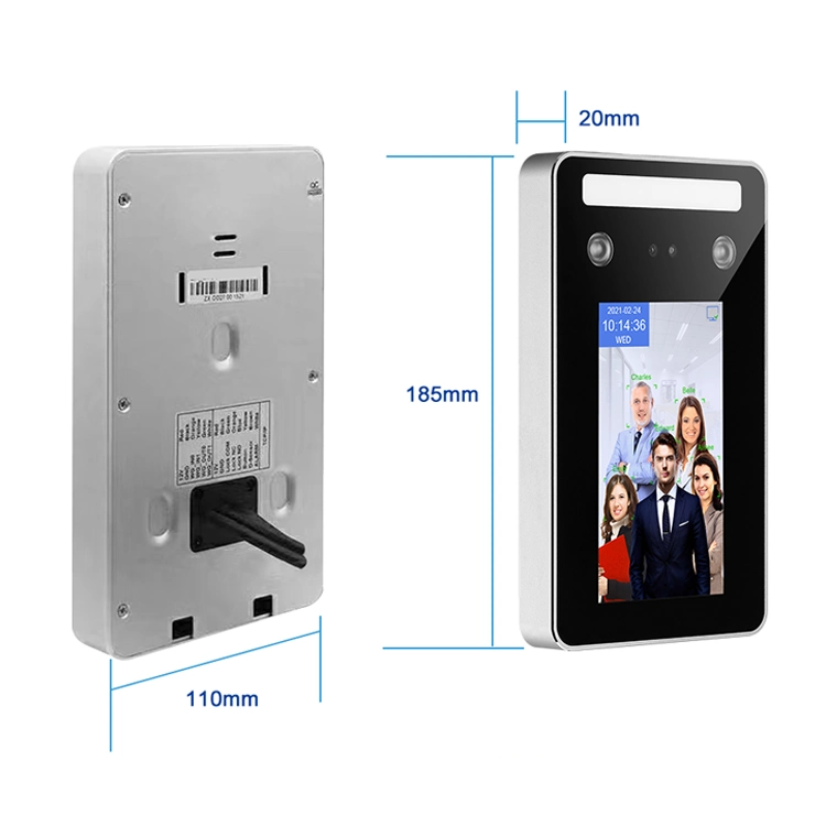 WiFi Weigand TCP/IP Face Scan Facial Recognition Terminal Cloud Based with Software Sdk