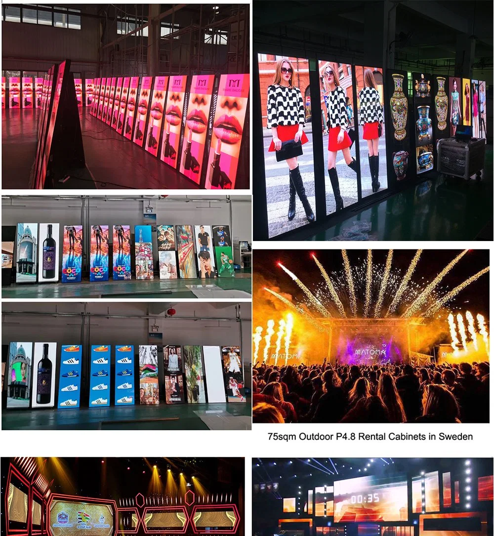 Die-Cast Aluminium LED Displays Designed for Quick Installation Are Suitable for a Variety of Commercial Stage Rentals