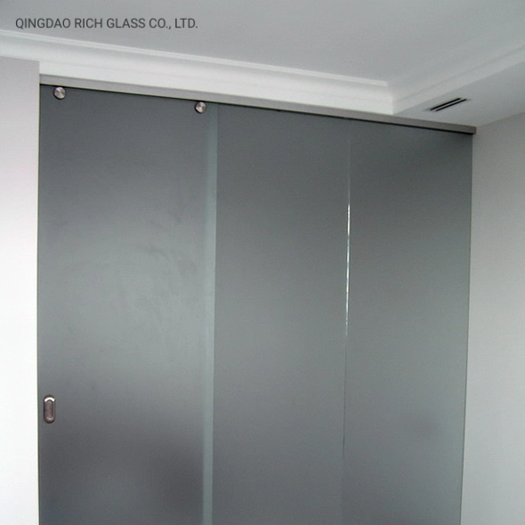 Non Anti Fingerprint Finger Free Acid Etched Frosted Glass