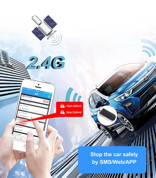 GPS Car Tracking Device with RFID Alarm System, Real-Time Tracking, Monitor Voice Gt08-Wy