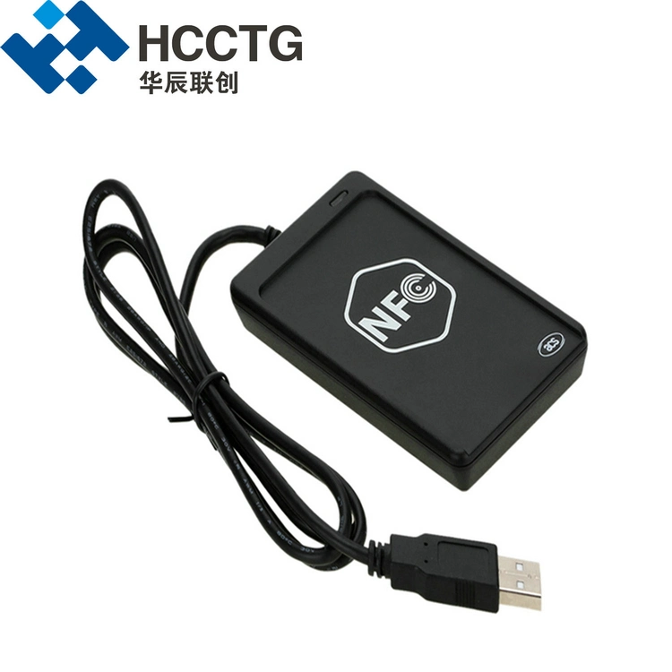 Desktop USB NFC Readers and Writer ACR1251 with Sam Slot Peer-to-Peer P2p Offer Sdk IC Card NFC Tag Sticker 13.56MHz ISO14443A&B