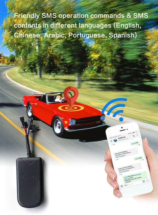 GPS Car Tracking Device with RFID Alarm System, Real-Time Tracking, Monitor Voice Gt08-Wy