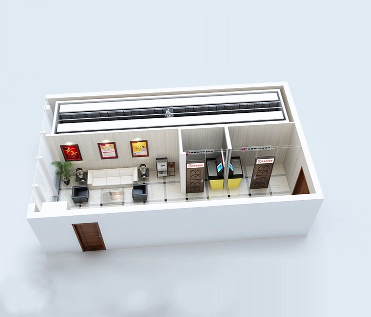 Automated Bank Safe Deposit Box Hotel Vault Room with Self-Service Safe Box