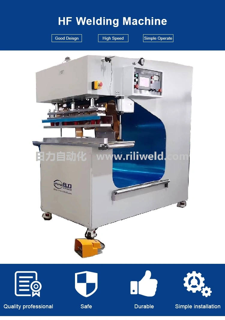 High Frequency PVC Plastic Welding Machine for Tarpaulin Tent/Truck Cover/Membrane Canvas (HR-10KWF)