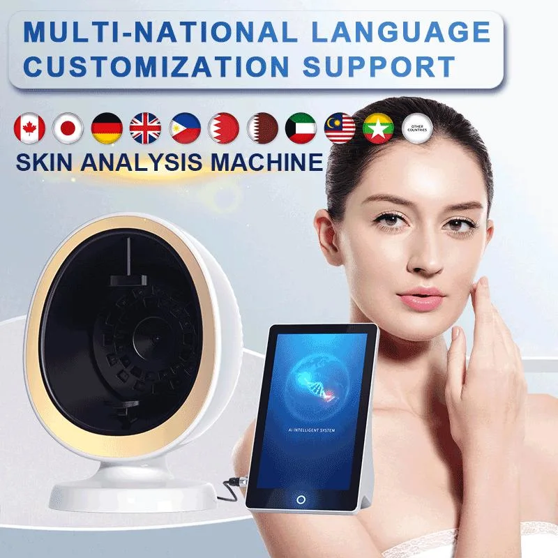 Skin Moisture Detection Analyzer Machine for Body and Face UV Skin Aanalyzer Skin Color Analyzer