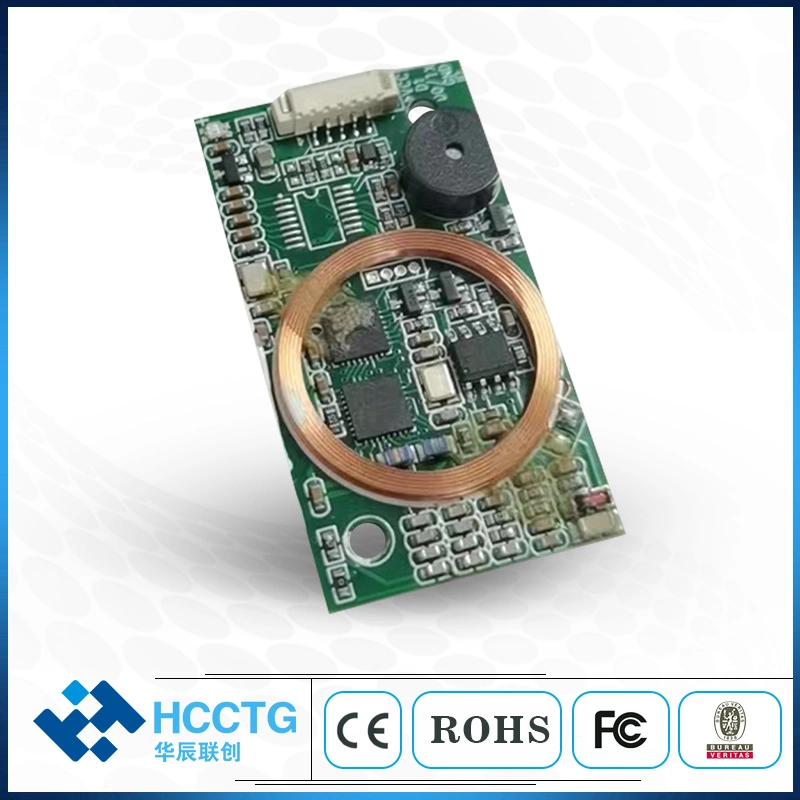Mini Windows Linux Android USB/H I D ISO14443 125kHz ID Card Uid and 13.56MHz Dual Frequency NFC RFID Smart Card Reader Module Rd05