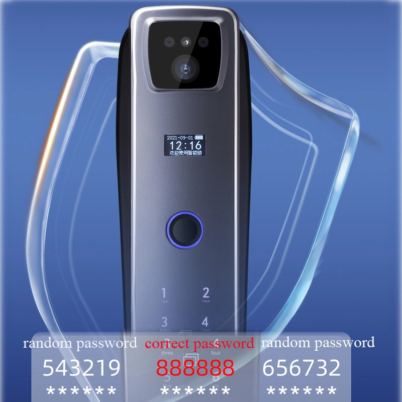 3D Face Recognition Mobile Phone APP Unlock Smart Lock