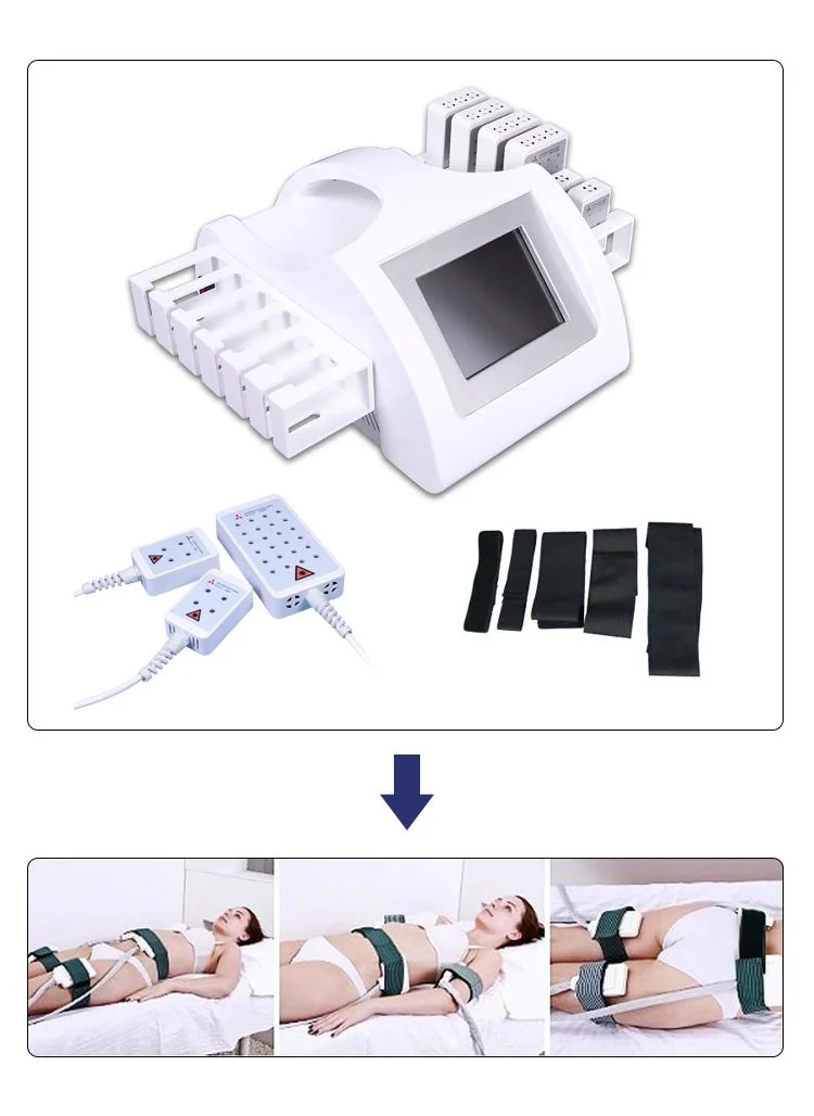 Beauty Device Fat Burning Dissolution Lipolaser Slimming Machine with 658nm 980nm Cool Lipo/ Cool Lipolaser Machine