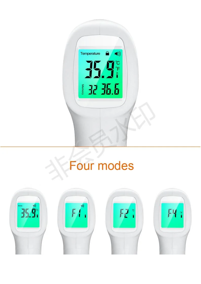 Hand Held Body Temperature Measurement Instrument IR Thermometer Xiande Gp-300