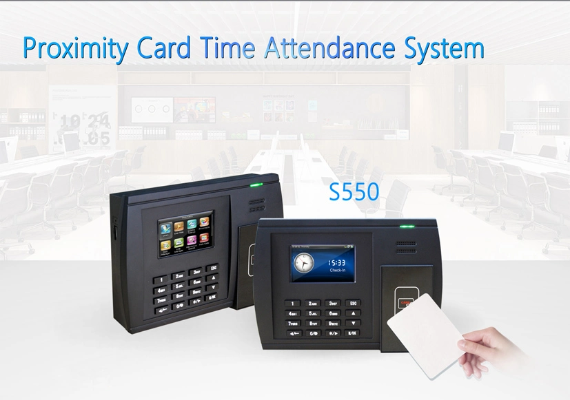 RFID Reader 125kHz Time Attendance System Big Card Capacity