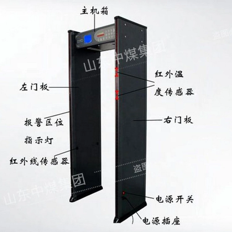 Professional Security Intelligent Human Body Temperature Safety Detection Door