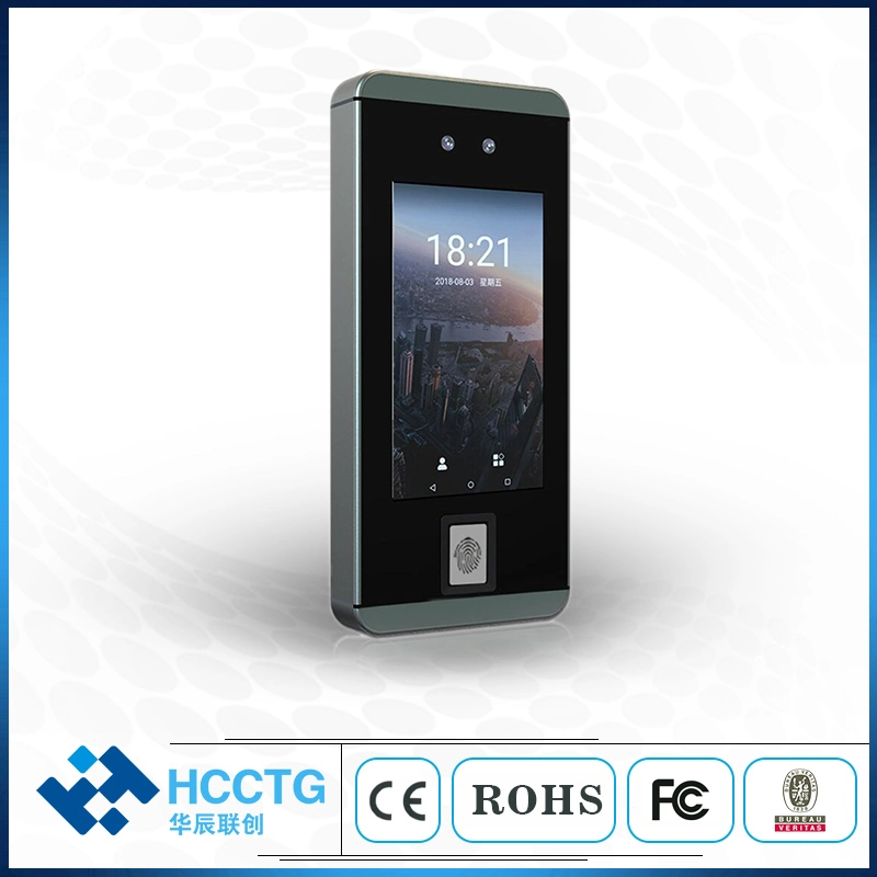 5inch Touch Screen Linux Fingerprint Facial Recognition Door Lock Access Control Systems (HKS-60)