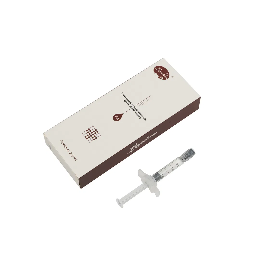 2ml Authentication Safe Injectable Sodium Remove Wrinkles Nasolabial Folds Hyaluronate Gel Hyaluronate Acid Dermal Filler