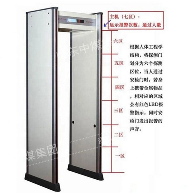 Professional Security Intelligent Human Body Temperature Safety Detection Door