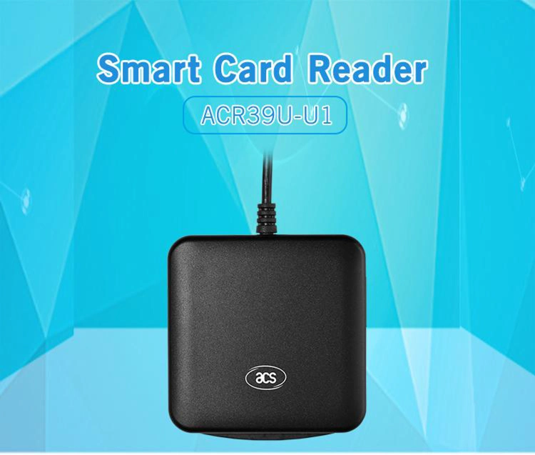 Android ISO7816 13.56MHz RFID USB-C Smart Chip Card Reader and Writer Machine ACR39u-U1