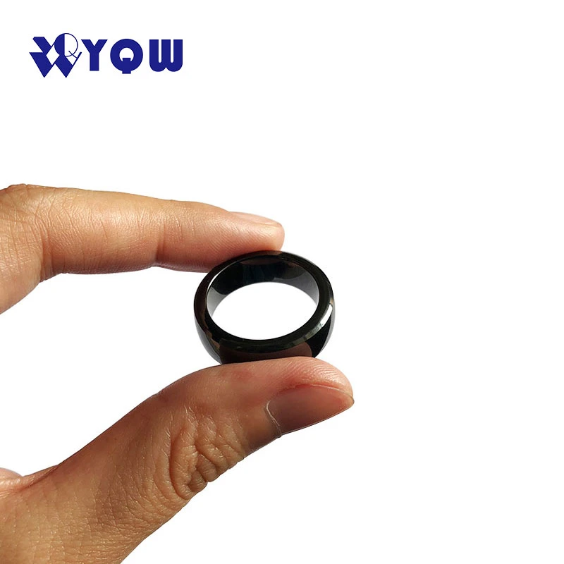 Customized Smart RFID Ceramic NFC Ring for Payment and Identification System