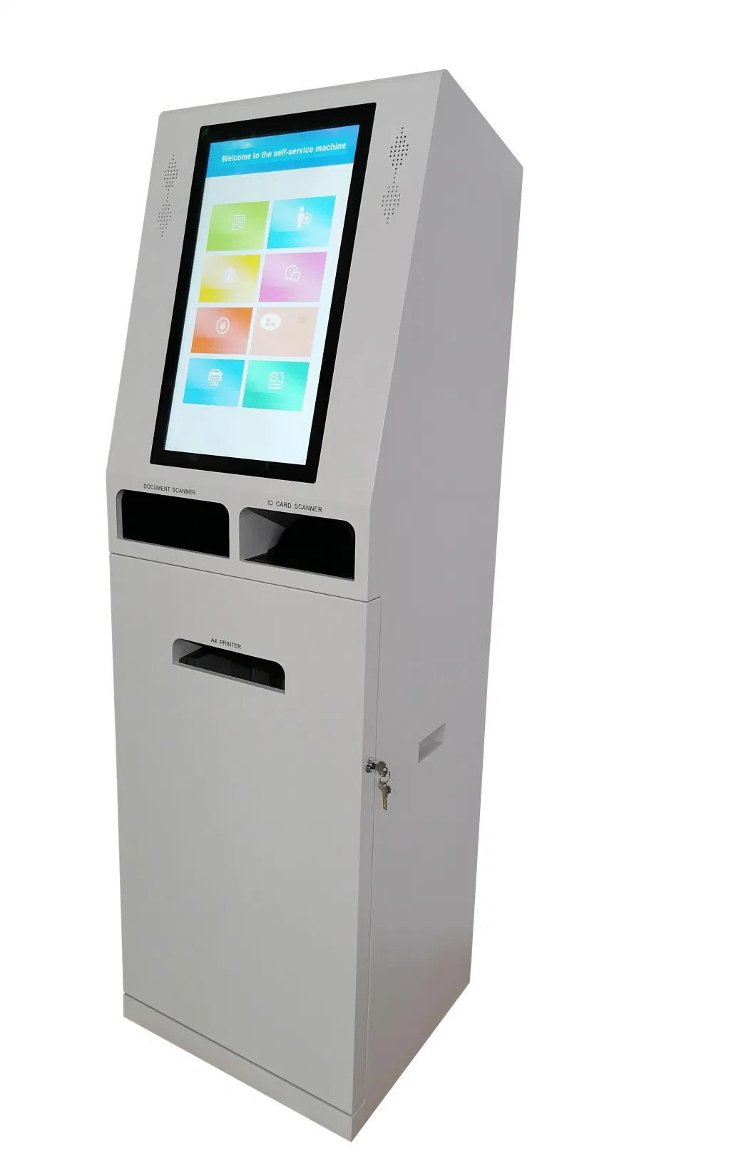 Document Identification Scanning Terminal Machine Document A4 Paper Print and Scan Kiosk