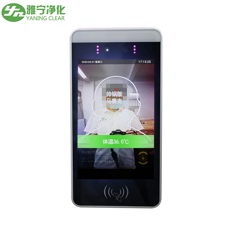 Yaning Accept OEM Customized Cleanroom Air Shower with Facial Recognition and Temperature Monitoring