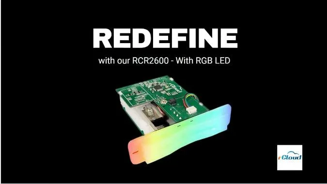 Manual Insertion Magnetic and RFID Contactless RGB Gaming Card Reader