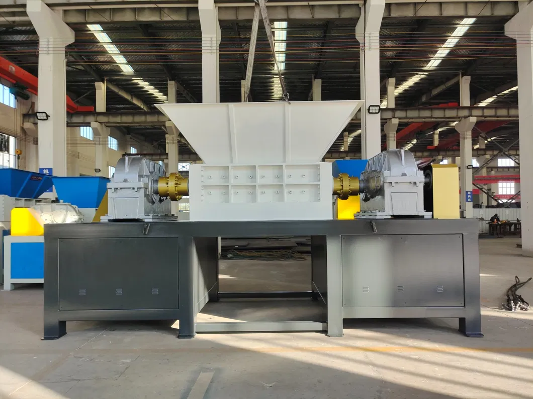 Industrial Shredder Machine for Waste Metal Plastic Wood Pallet Shredding
