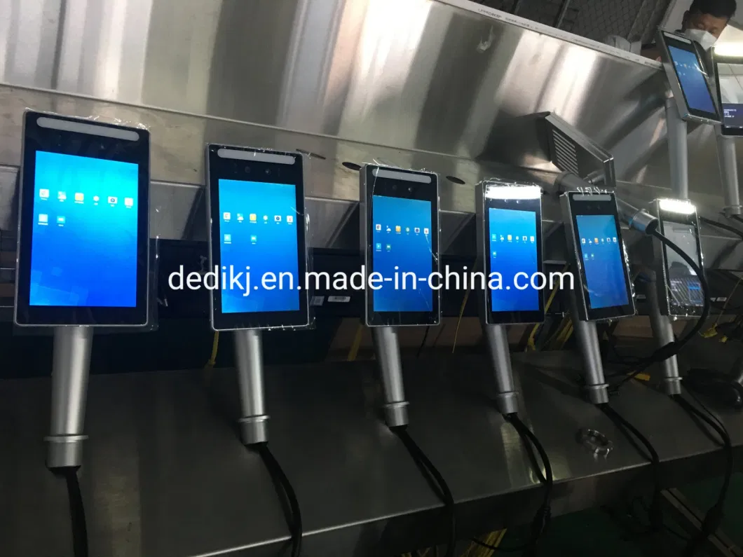 Turnstile Gate Access Control with Facial Recognition and Temperature Detection
