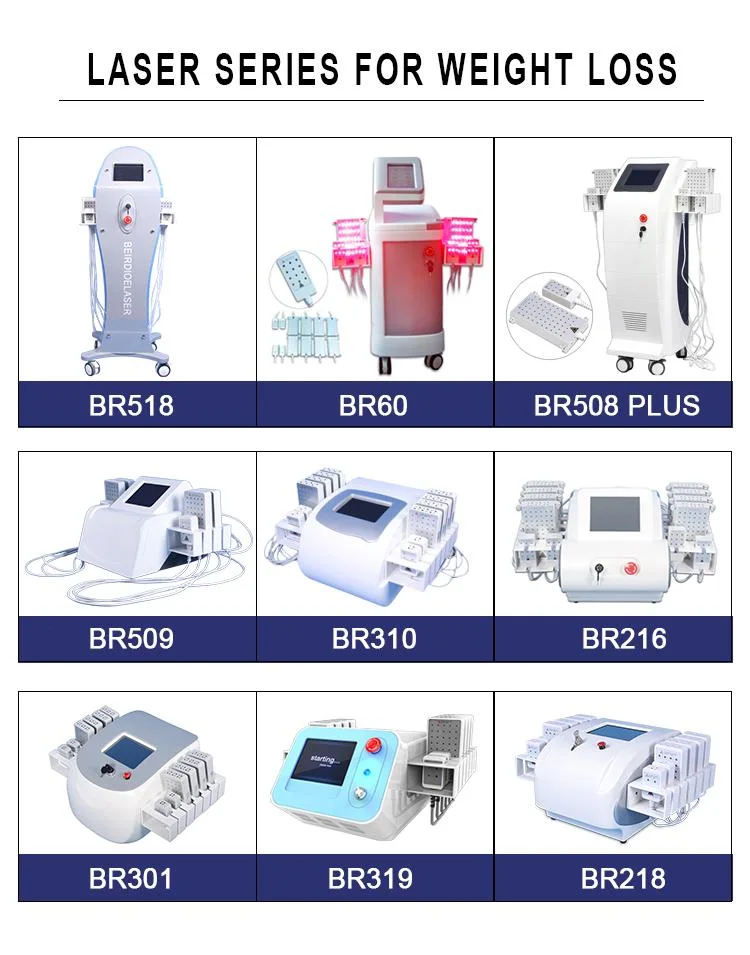 Beauty Device Fat Burning Dissolution Lipolaser Slimming Machine with 658nm 980nm Cool Lipo/ Cool Lipolaser Machine