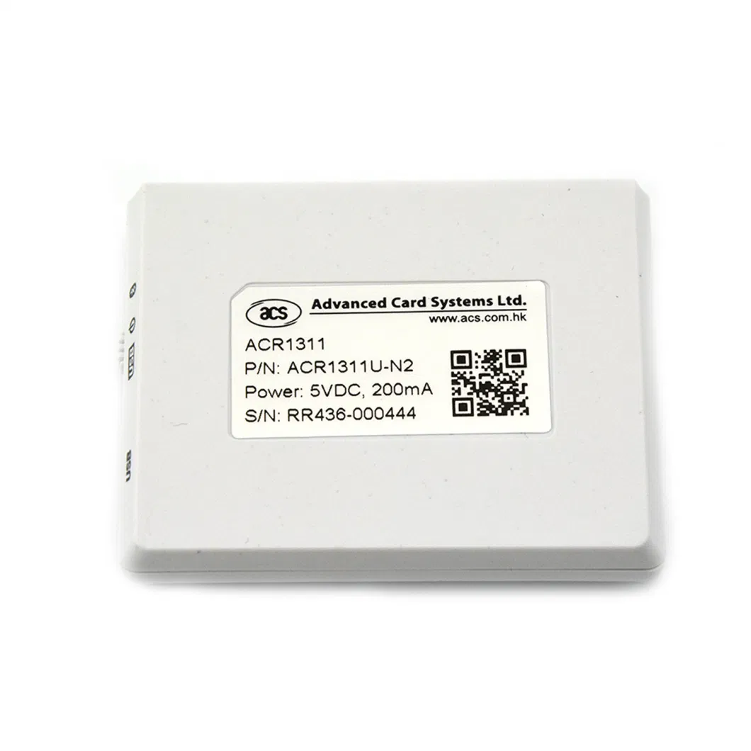 Wireless Contactless 13.56MHz NFC Reader Bluetooth Android RFID Mobile Card Reader Writer (ACR1311)