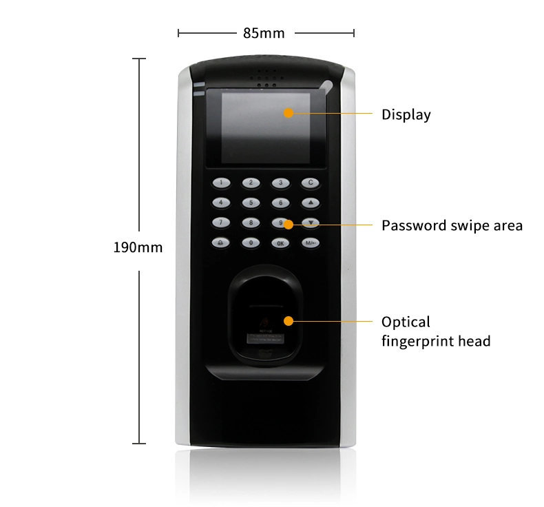 IC/ID Card Biometric Fingerprint Time Attendance System Recognition Recording Device Machine
