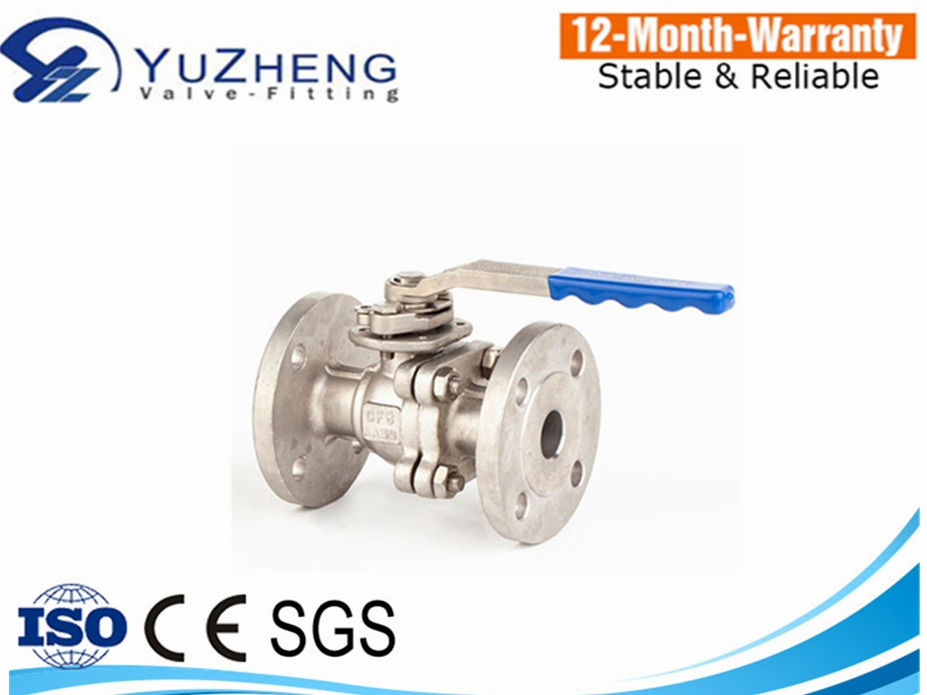JIS 10K 2PC Face to Face Flanged Ball Valve