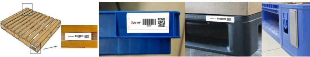 Warehouse Inventory Management Read and Write UHF Passive Pet/PVC Container Cards RFID Pallet Tray Tag