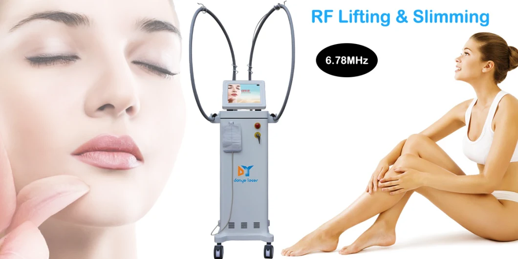 Monopolar Capacity Radiofrequency RF Skin Tightening and Facial Lift Beauty Instrument