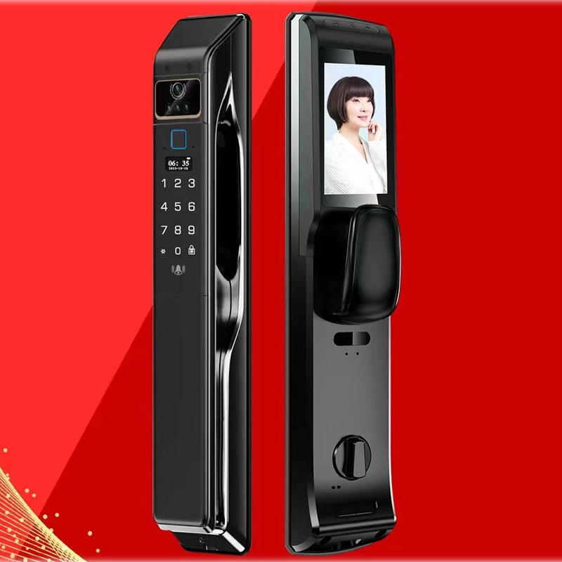 3D Face Fingerprint Password Unlock Smart Lock Without Key