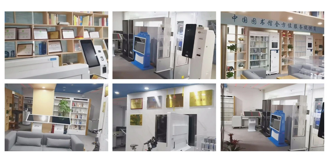 Automatic RFID Library Borrow and Return Book Machine From China