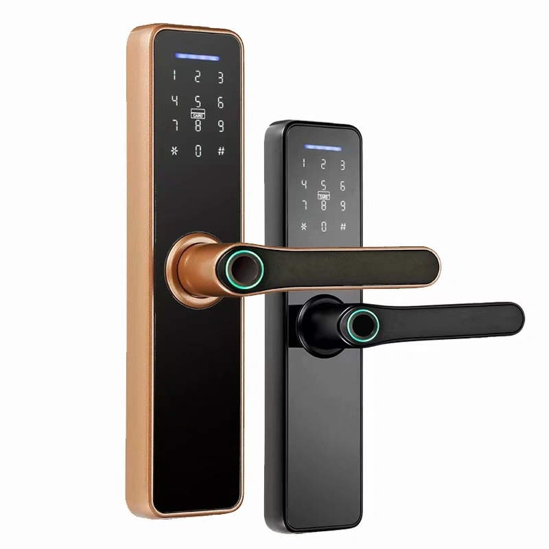 Electronic Hotel Security Keyless Combination Finger Print Door Lock