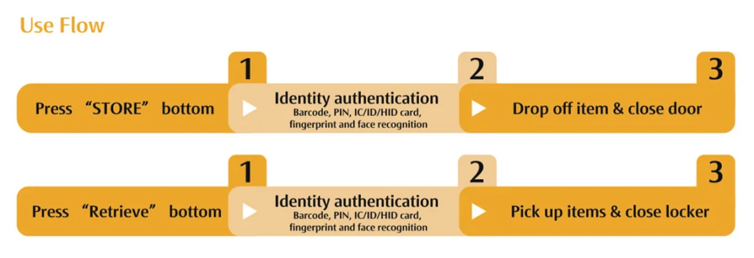 Fingerprint Identification Electronic Locker (DKC-F-24)