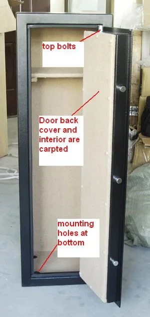 Cheap Price Mechanical Key Lock Gun Safe for Hunting