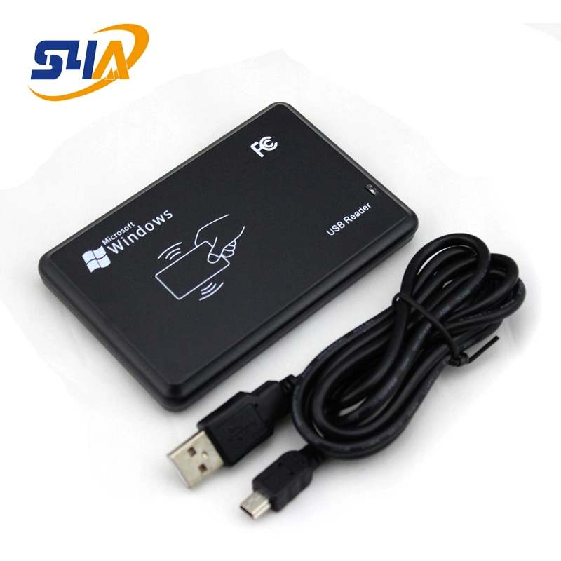 125kHz RFID Reader USB Smart Card Reader No Drive Issuing Device for Em ID for Access Control System