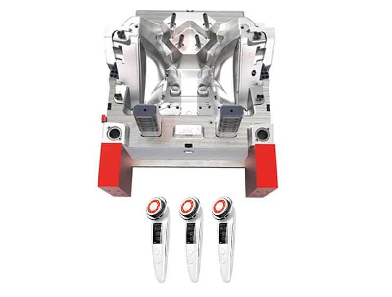 Cosmetic Instrument Mould Facial Firming Import Ultrasonic Red Light Cosmetic Instrument Mould