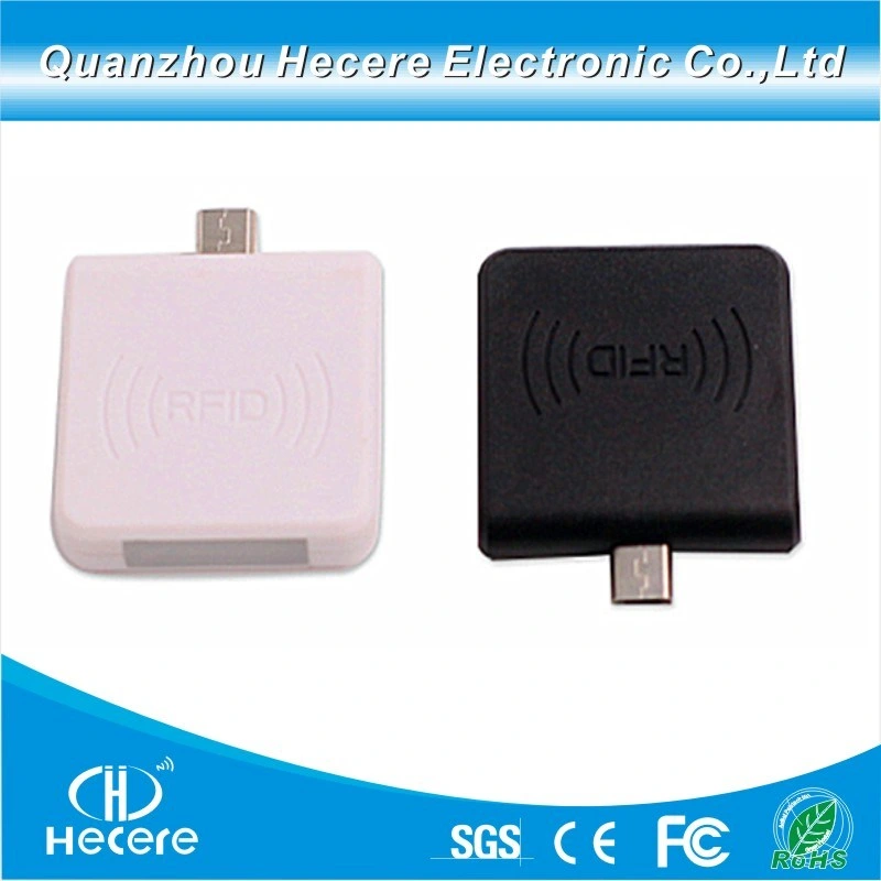 High Performance Portable 125kHz RFID Free Pluggable Contactless Micro USB Android Mini-Reader