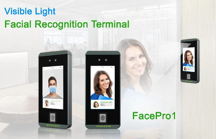 Masked Face Detection Facial and Palm Recognition Time Attendance with WiFi