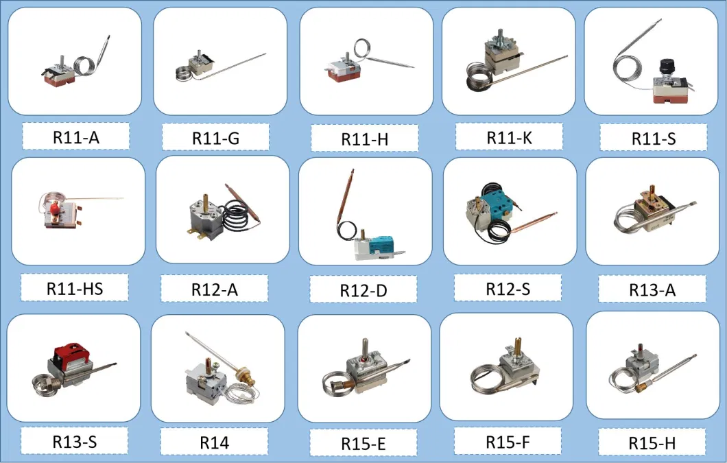 0 to 320 Degrees Capillary Thermostat Temperature Control Oven