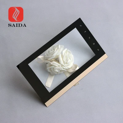 Saida Custom Shape Белый окрашенный царапаемый устойчивый к отпечаткам пальцев сенсорный экран Стекло крышки экрана и стекло AG/AR/AF