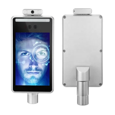 Face Recognition Ai посещаемости цифровых приборов для измерения температуры тела тепловой