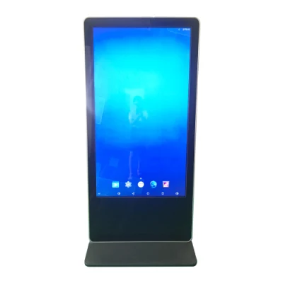 55-дюймовый дисплей высокого класса Android WiFi Bluetooth Vr киоск с сенсорным экраном камеры код QR/принтер для хранения цепи