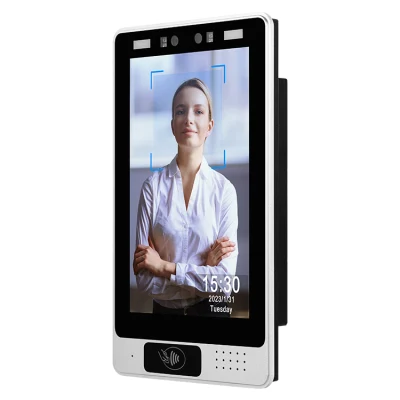 Распознавание лиц 8-дюймовый сенсорный экран IPS Android 11 PoE Планшетный ПК с бинокулярной двойной камерой