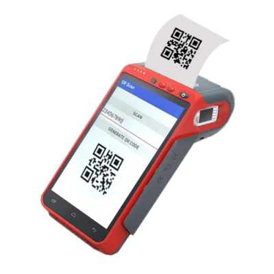 EMV карт PCI Android7.0 POS портативного устройства с помощью сканера штрих-кода принтер устройство считывания отпечатков пальцев свободно Sdk (HCC-Z100)