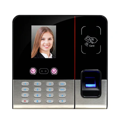 Устройство учета присутствия с устройством считывания Face ID Card время распознавания отпечатков пальцев Регистратор