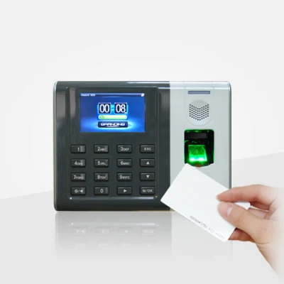 Gt100 РАСПОЗНАВАНИЕМ КАРТ RFID считыватель отпечатков пальцев биометрических устройств время посещаемость машины