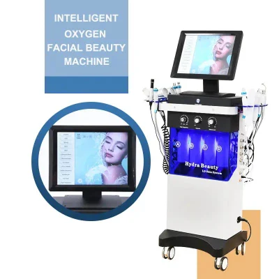 Новая прилетная RF BIO Facial подъем Hydro Facial машина высокая Частотная обработка Acne уход за кожей Многофункциональные гидрогенные дермабразии Facial машины