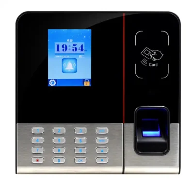 Устройство учета присутствия с устройством считывания Face ID Card время распознавания отпечатков пальцев Регистратор